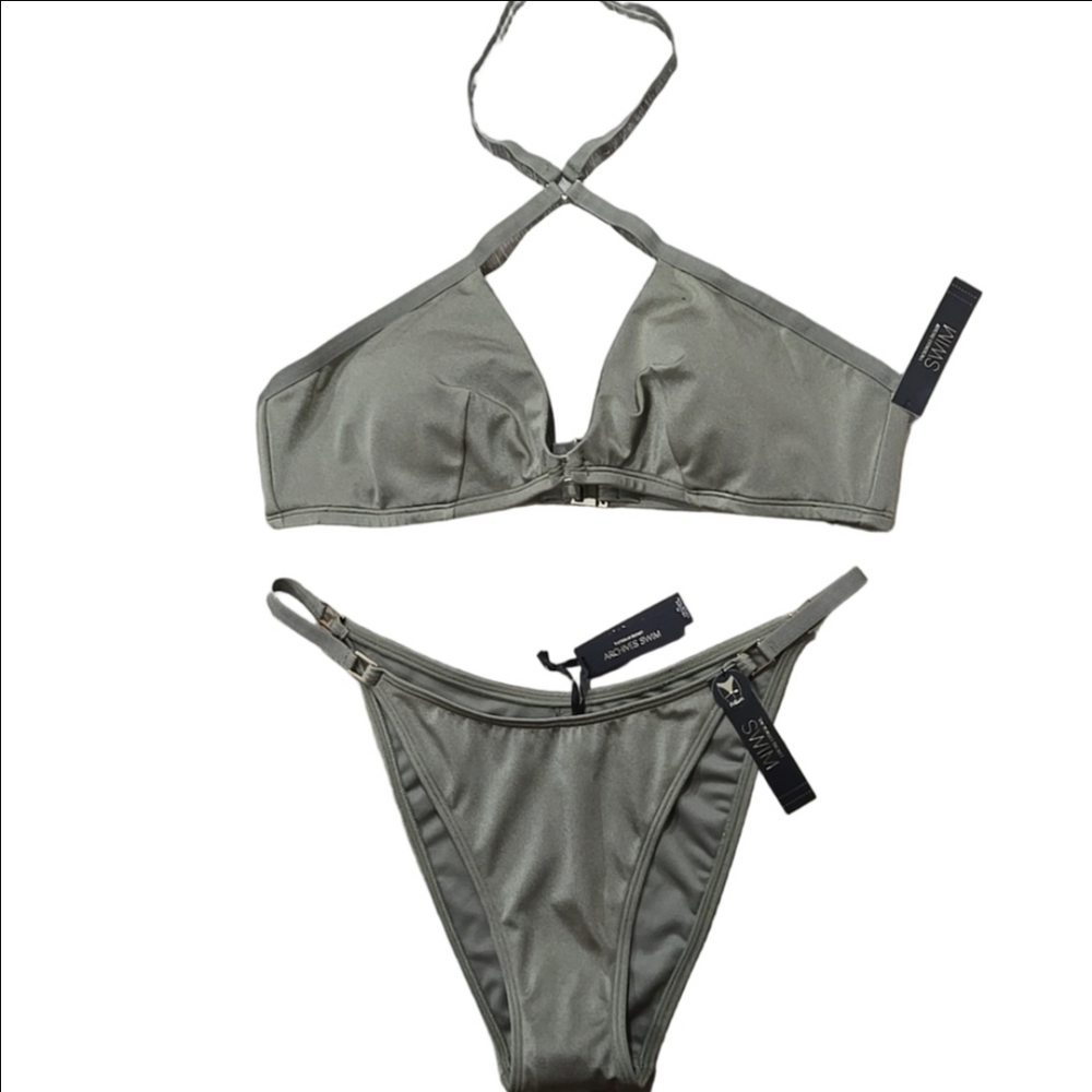 Victoria's Secret Dark Green Bikini Set